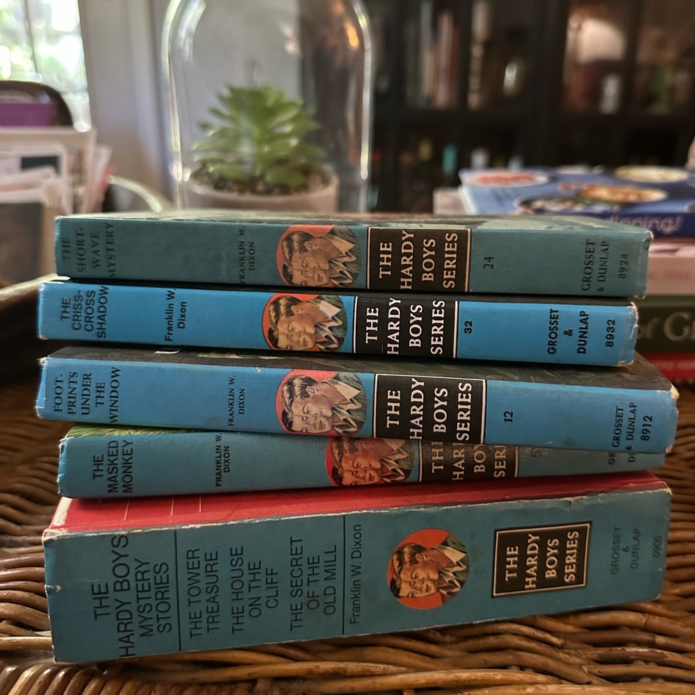 VINTAGE Hardy Boys Mystery Series Books
